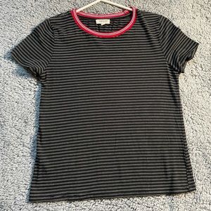 Black and White stripe top